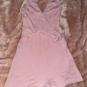 Love Tree Pink Jumpsuit with Elegant Design